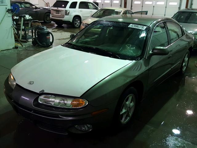 1G3GR64H714106866 - 2001 OLDSMOBILE AURORA GRAY photo 2