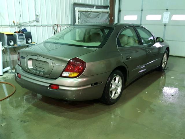 1G3GR64H714106866 - 2001 OLDSMOBILE AURORA GRAY photo 4