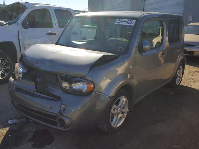 JN8AZ2KR4AT164132 - 2010 NISSAN CUBE BASE GRAY photo 2