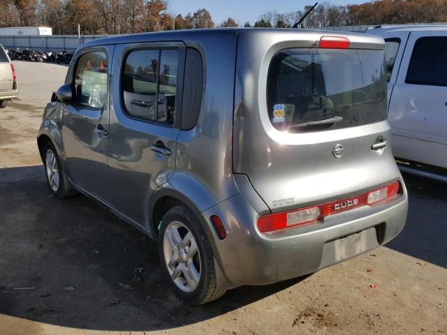 JN8AZ2KR4AT164132 - 2010 NISSAN CUBE BASE GRAY photo 3