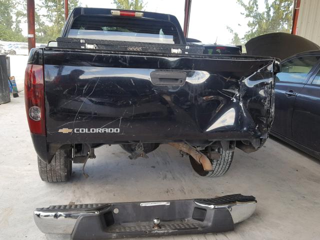 1GCCS196058171506 - 2005 CHEVROLET COLORADO BLACK photo 6