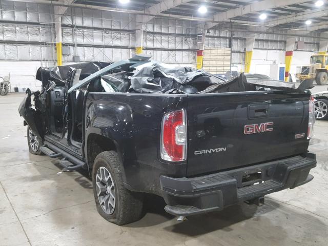 1GTG6CE34G1335123 - 2016 GMC CANYON SLE BLACK photo 3