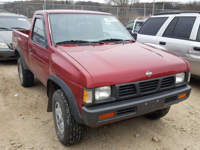 1N6SD11Y6VC303651 - 1997 NISSAN TRUCK XE BURGUNDY photo 1