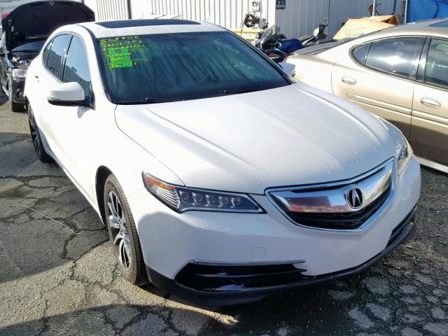 19UUB1F36GA008418 - 2016 ACURA TLX WHITE photo 1