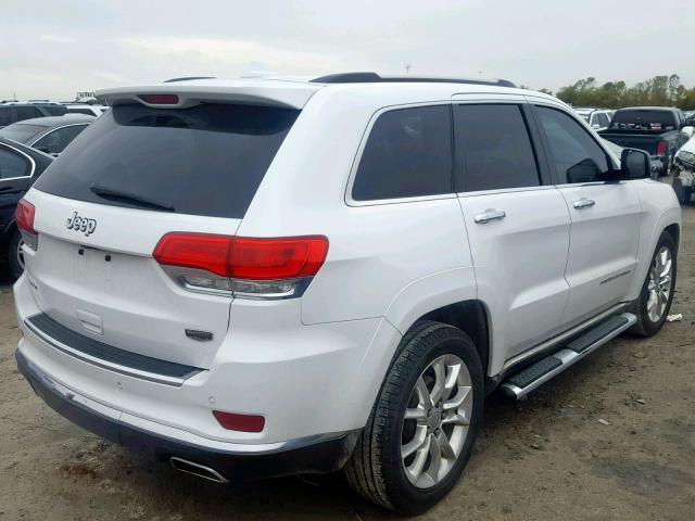 1C4RJEJT3FC629947 - 2015 JEEP GRAND CHER WHITE photo 4