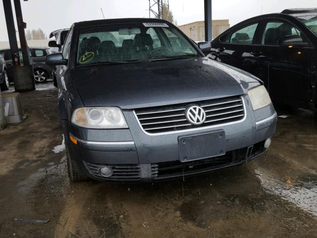 WVWPD63B61P071571 - 2001 VOLKSWAGEN PASSAT GLS GRAY photo 1