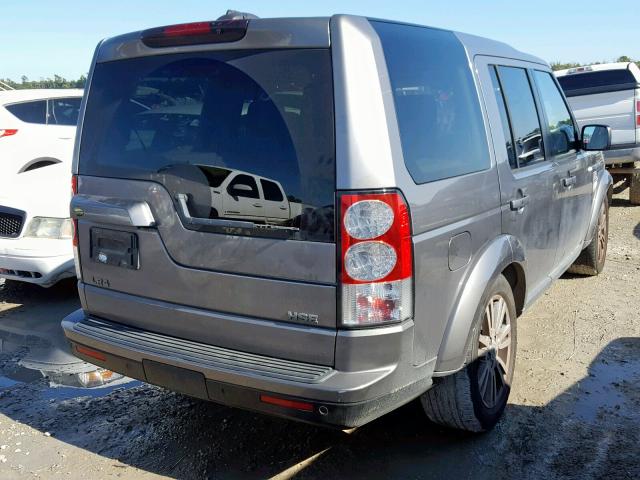 SALAK2D44AA524215 - 2010 LAND ROVER LR4 HSE LU GRAY photo 4