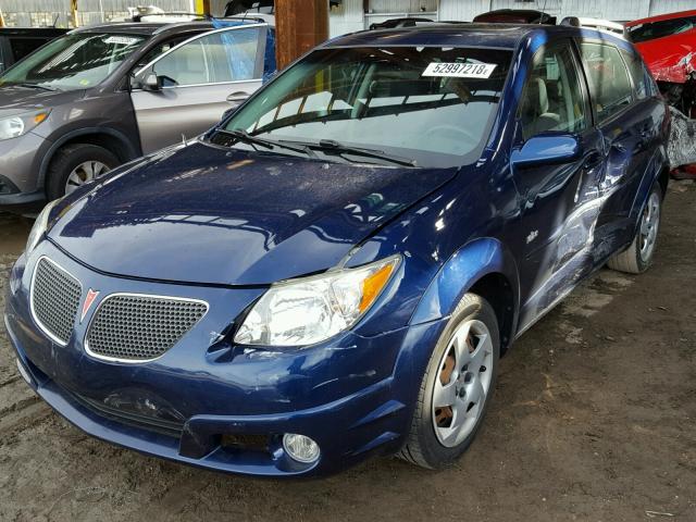 5Y2SL63805Z443577 - 2005 PONTIAC VIBE BLUE photo 2