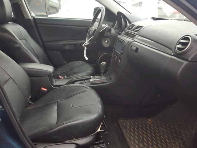 JM1BK143471660169 - 2007 MAZDA 3 HATCHBAC BLUE photo 5