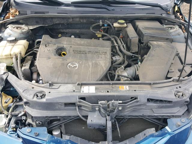 JM1BK143471660169 - 2007 MAZDA 3 HATCHBAC BLUE photo 7