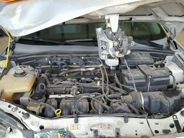 1FAFP34N87W253822 - 2007 FORD FOCUS ZX4 SILVER photo 7