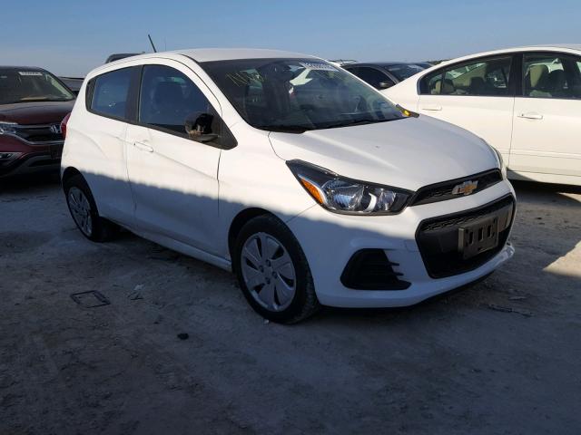 KL8CB6SA8HC709147 - 2017 CHEVROLET SPARK LS WHITE photo 1