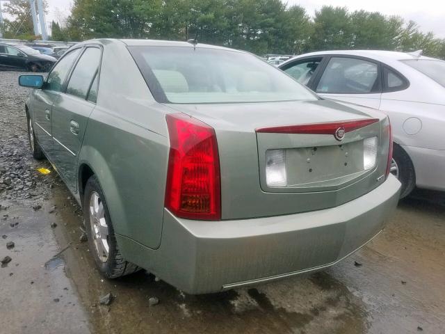 1G6DP567250123422 - 2005 CADILLAC CTS HI FEA GREEN photo 3