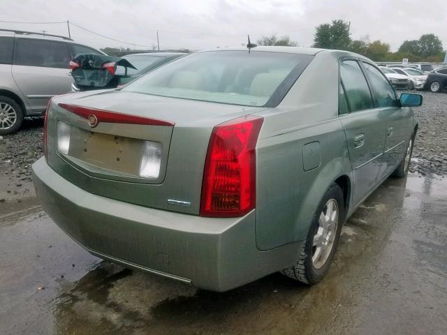 1G6DP567250123422 - 2005 CADILLAC CTS HI FEA GREEN photo 4