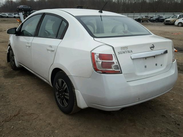 3N1AB6AP7AL685912 - 2010 NISSAN SENTRA 2.0 WHITE photo 3