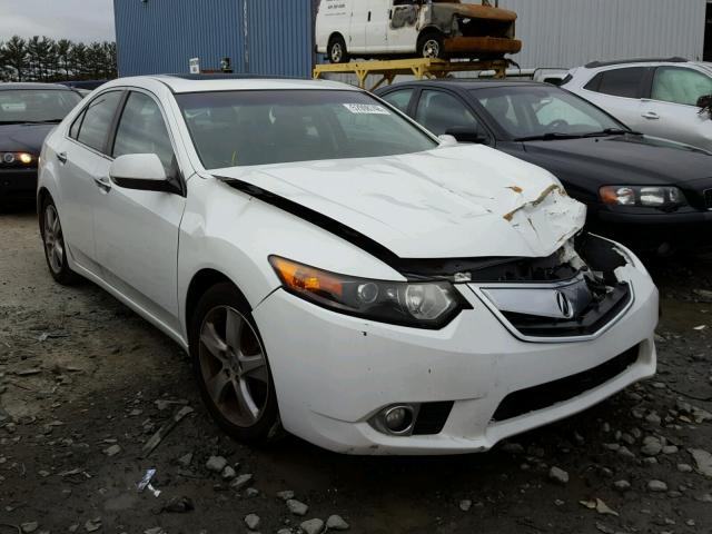 JH4CU2F65CC002496 - 2012 ACURA TSX TECH WHITE photo 1