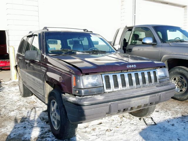 1J4GZ58Y9SC672985 - 1995 JEEP GRAND CHER PURPLE photo 1