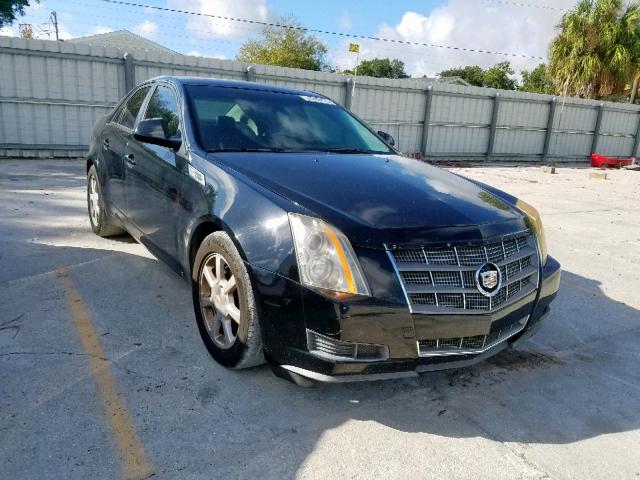 1G6DR57V080182576 - 2008 CADILLAC CTS HI FEA BLACK photo 1