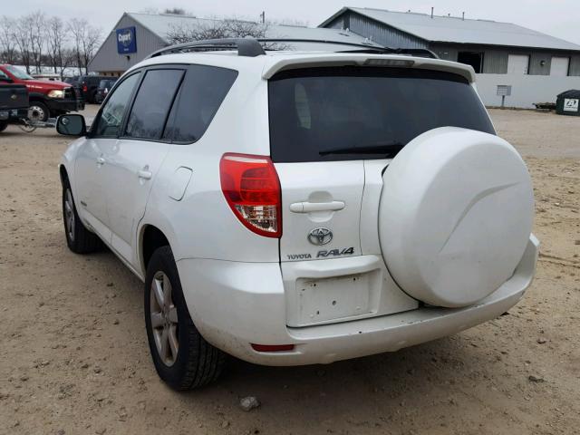 JTMBD31V875104225 - 2007 TOYOTA RAV4 LIMIT WHITE photo 3