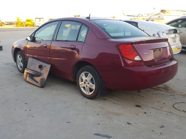 1G8AJ55F56Z193627 - 2006 SATURN ION LEVEL RED photo 3