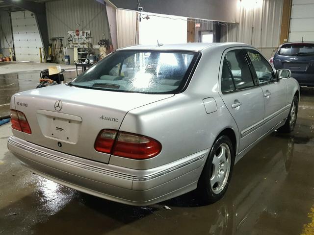 WDBJF83J6YX034421 - 2000 MERCEDES-BENZ E 430 SILVER photo 4