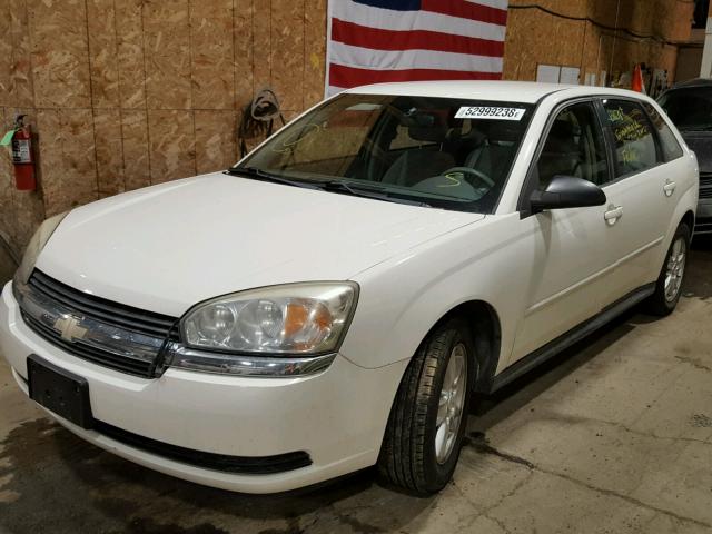 1G1ZT62844F241611 - 2004 CHEVROLET MALIBU MAX WHITE photo 2