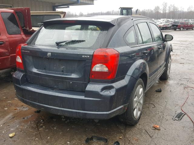 1B3HB48B17D559040 - 2007 DODGE CALIBER SX BLUE photo 4