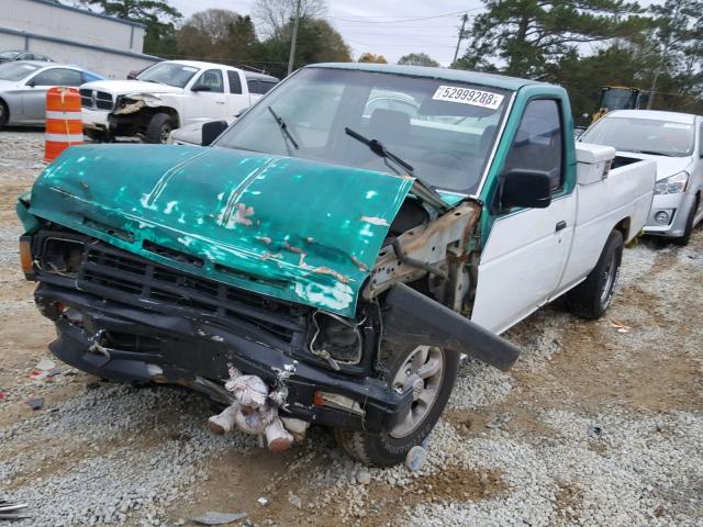 1N6HD12H6LC311917 - 1990 NISSAN D21 LONG B TWO TONE photo 2