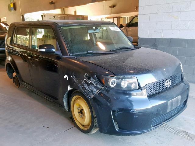 JTLZE4FEXA1106619 - 2010 TOYOTA SCION XB BLACK photo 1