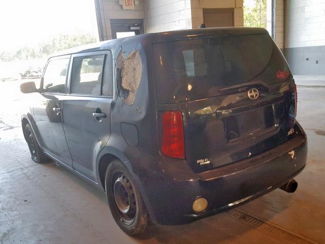 JTLZE4FEXA1106619 - 2010 TOYOTA SCION XB BLACK photo 3