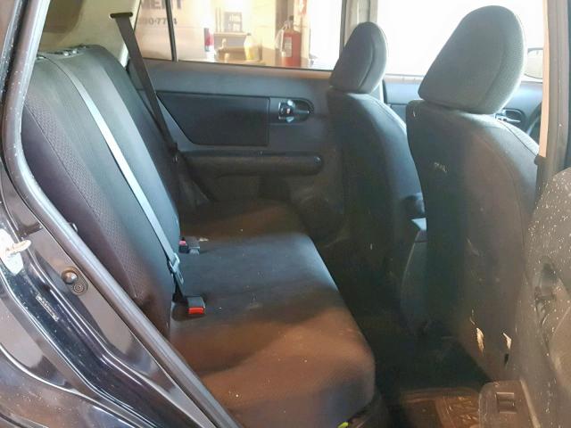 JTLZE4FEXA1106619 - 2010 TOYOTA SCION XB BLACK photo 6