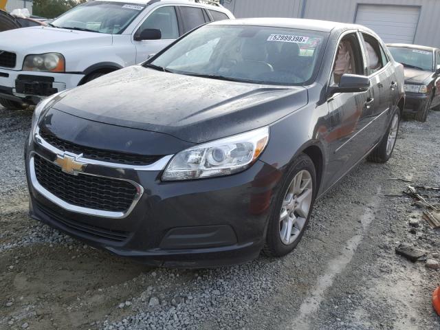 1G11C5SA9GU138226 - 2016 CHEVROLET MALIBU LIM BLACK photo 2