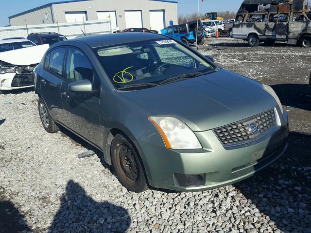 3N1AB61E47L715097 - 2007 NISSAN SENTRA 2.0 GREEN photo 1