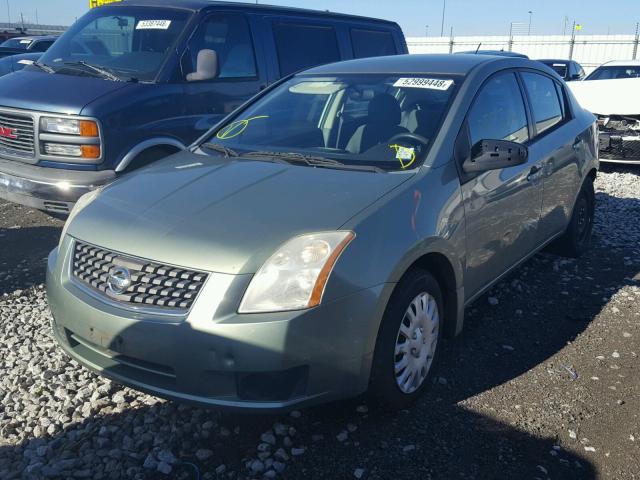 3N1AB61E47L715097 - 2007 NISSAN SENTRA 2.0 GREEN photo 2