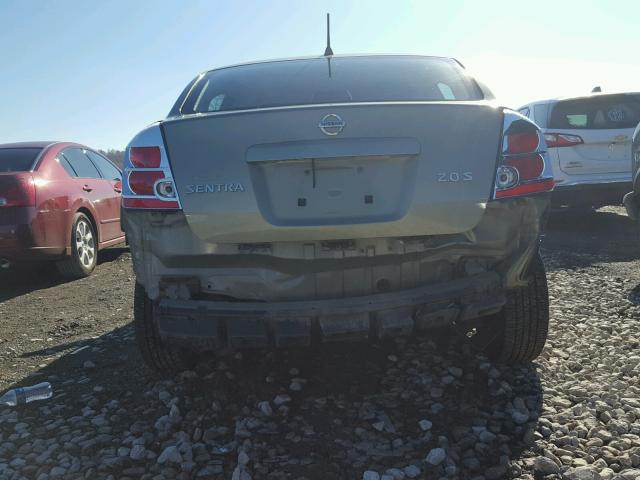 3N1AB61E47L715097 - 2007 NISSAN SENTRA 2.0 GREEN photo 9