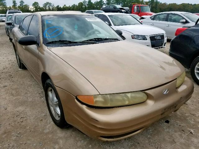 1G3NL52E0XC391999 - 1999 OLDSMOBILE ALERO GL GOLD photo 1