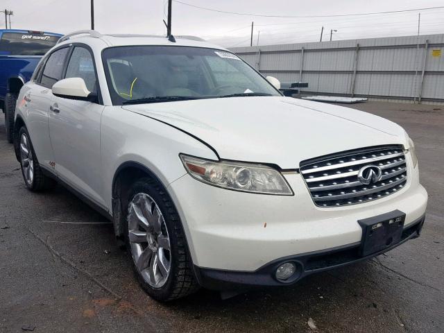 JNRBS08W34X403947 - 2004 INFINITI FX45 WHITE photo 1