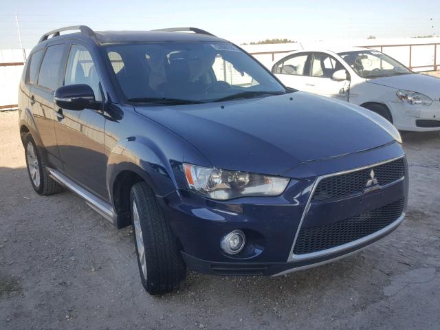 JA4AS3AW4CU027888 - 2012 MITSUBISHI OUTLANDER BLUE photo 1