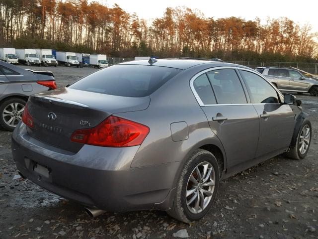 JNKCV61F09M053080 - 2009 INFINITI G37 CHARCOAL photo 4