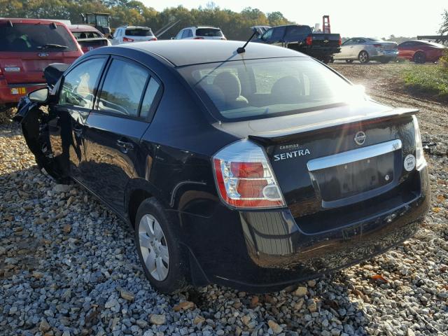 3N1AB6AP1CL736484 - 2012 NISSAN SENTRA 2.0 BLACK photo 3