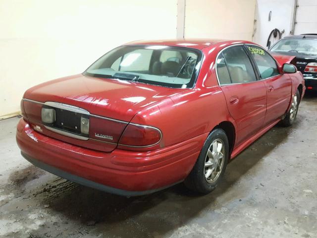 1G4HR54K83U242268 - 2003 BUICK LESABRE LI RED photo 4