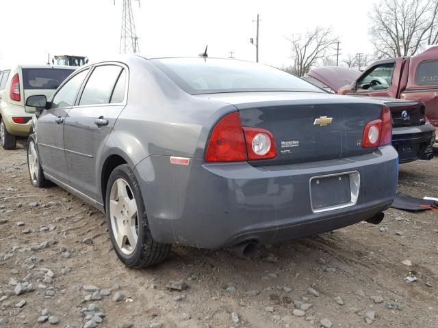 1G1ZJ57709F253732 - 2009 CHEVROLET MALIBU 2LT GRAY photo 3