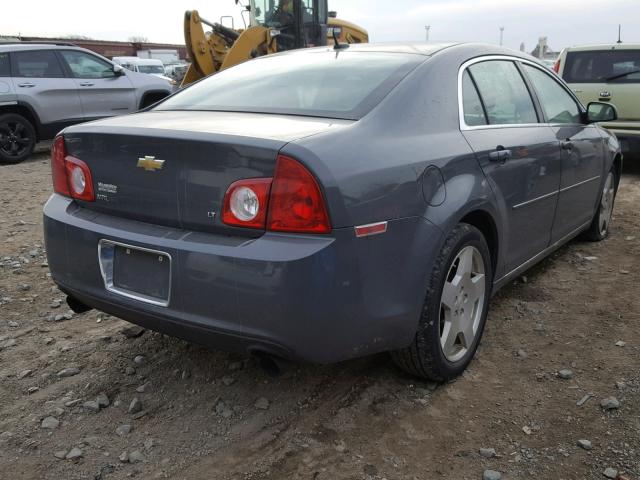 1G1ZJ57709F253732 - 2009 CHEVROLET MALIBU 2LT GRAY photo 4