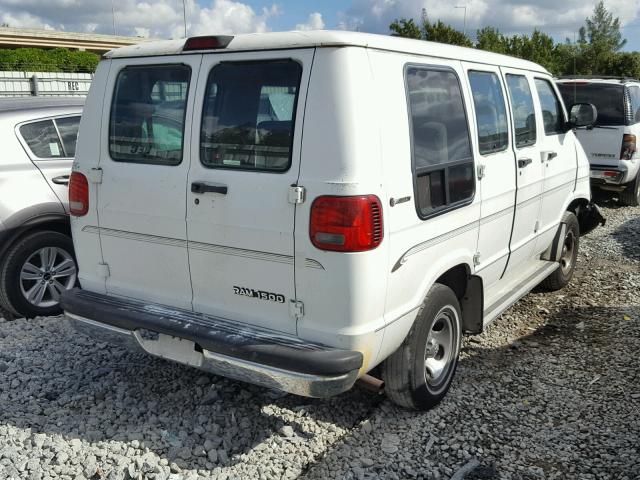 2B6HB11X11K539424 - 2001 DODGE RAM VAN B1 WHITE photo 4