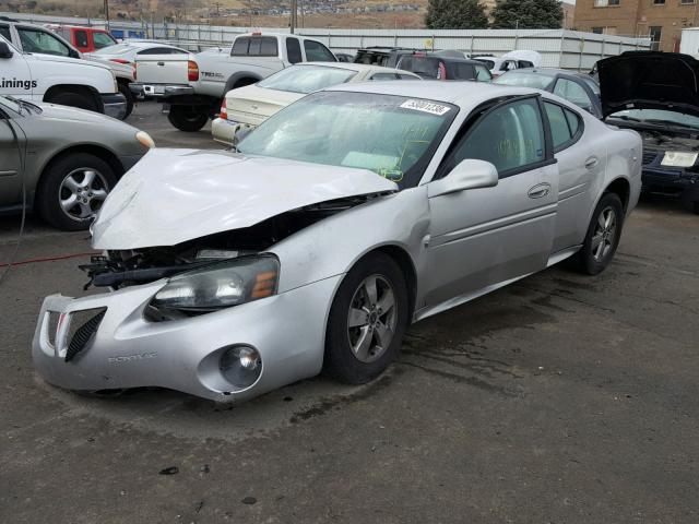 2G2WP552061187870 - 2006 PONTIAC GRAND PRIX SILVER photo 2