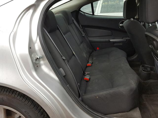 2G2WP552061187870 - 2006 PONTIAC GRAND PRIX SILVER photo 6