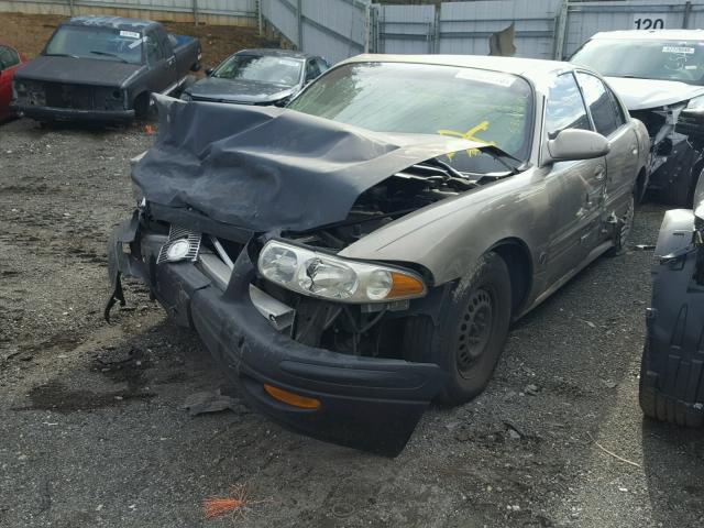 1G4HP54K024226151 - 2002 BUICK LESABRE CU BEIGE photo 2