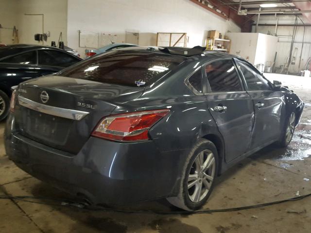 1N4BL3AP0DC203428 - 2013 NISSAN ALTIMA 3.5 GRAY photo 4