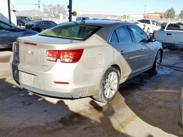 1G11E5SA3DF311801 - 2013 CHEVROLET MALIBU 2LT GOLD photo 4