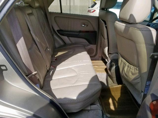 JTJHF10UX10217872 - 2001 LEXUS RX 300 GOLD photo 6